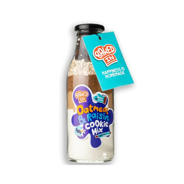 Oatmeal and Raisin Cookie Mix in a Bottle 1Ltr