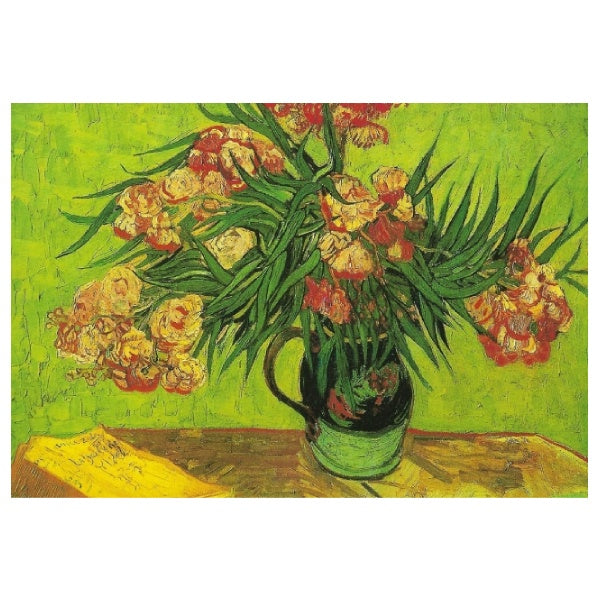 Oleander Van Gogh Card