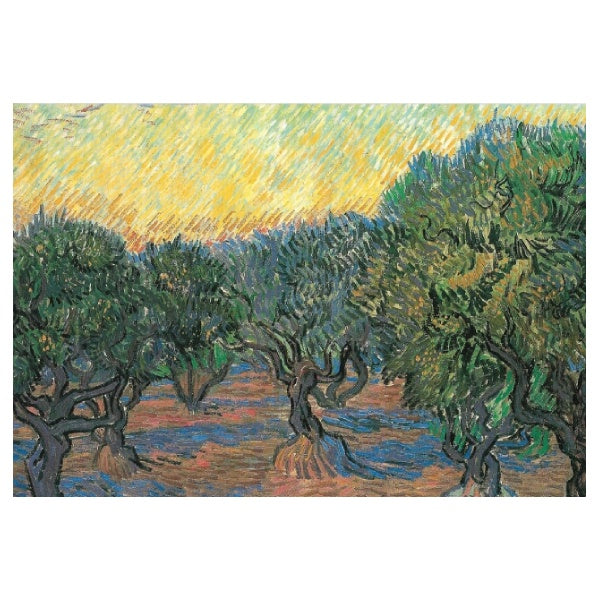 Olive Orchard Van Gogh Card