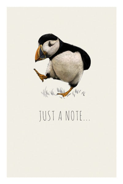 Just a Note Puffin Box of 10 Notecards