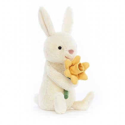 Bobbi Bunny with Daffodil