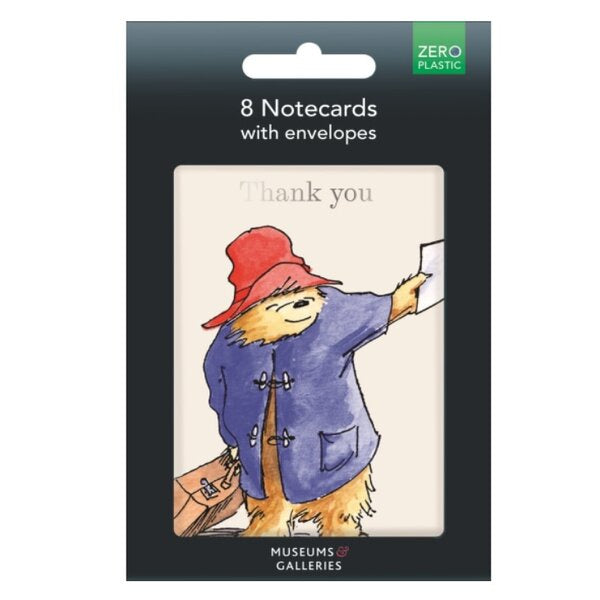 Paddington Bear Pack of 8 Notecards