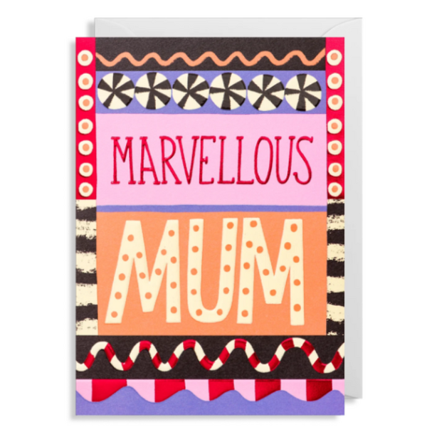 Marvellous Mum Card By Ruby Taylor Paper Tiger