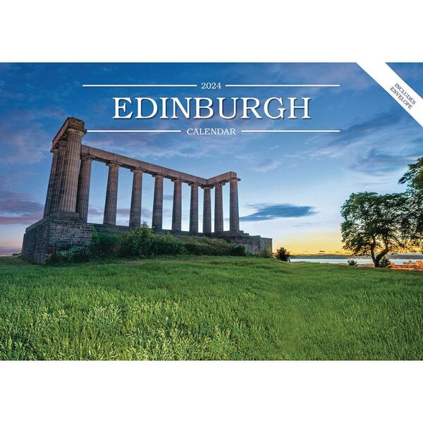 Edinburgh 2025 Desk Calendar Paper Tiger