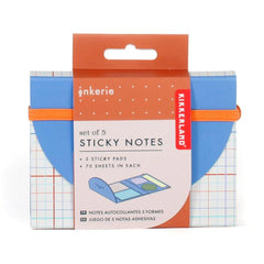 Set of Five Sticky Notes