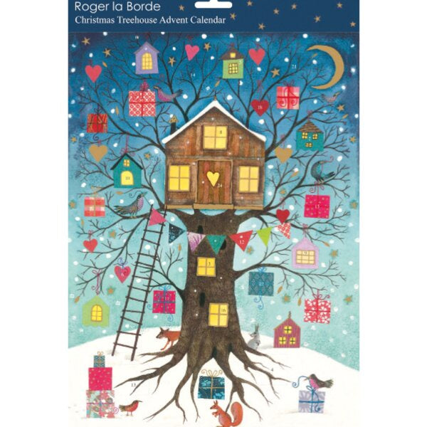 Treehouse Blue Advent Calendar