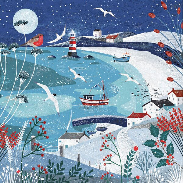 Coastal Christmas Charity Card Pack