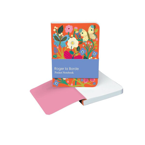 Pocket Notebook Butterfly Garden