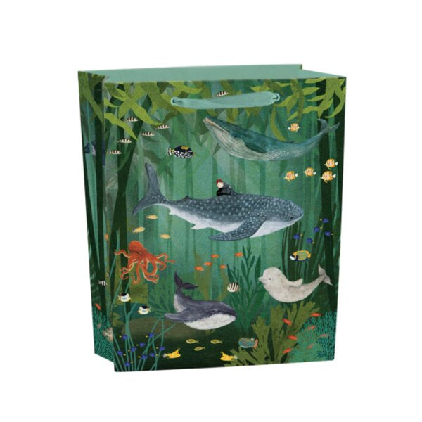 Whale Song Medium Gift Bag