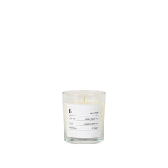 Winter Scented Soy Wax Candle in Glass