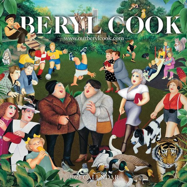 Beryl Cook Wall Calendar 2024