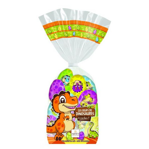 Bag Of 18 Milk Chocolate Dinosaur Eggs - Paper Tiger