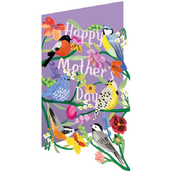 Mother's Day Bright Birds Card