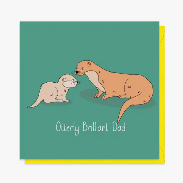 Otter Father's Day Card