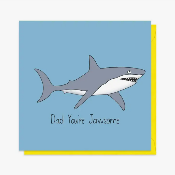 Shark Father's Day Card