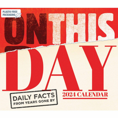 On This Day Desk Calendar 2024