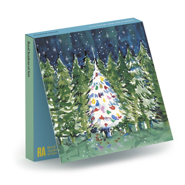 Susannah Garrod All Lit Up Box of 10 Christmas Cards