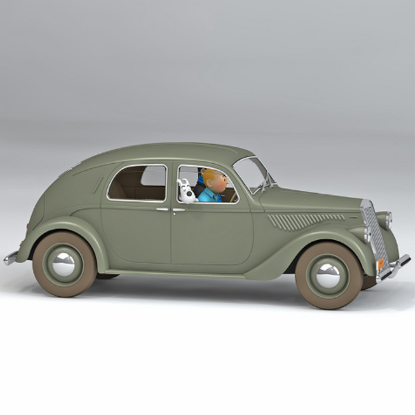 Tintin 1/24th Scale Lancia Aprilia From Land Of Black Gold