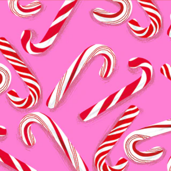 Christmas Candy Cane Sheet Wrap