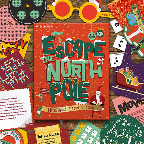 Escape the North Pole Christmas Escape Room Game