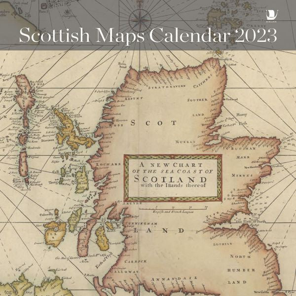 2023 Scottish Maps Wall Calendar