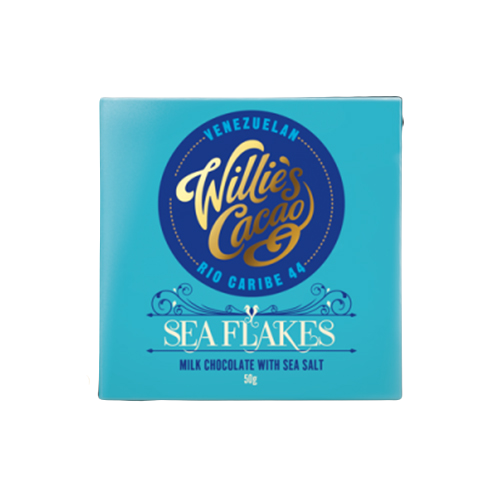 Sea Flakes 44% Milk Chocolate with Sea Salt