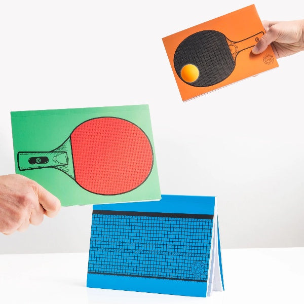 Table Tennis Notebook Set