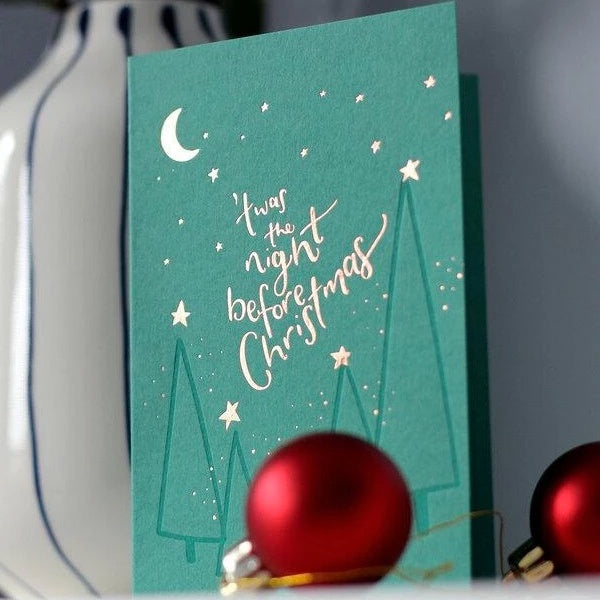 ‘Twas the Night Before Christmas Foiled Card