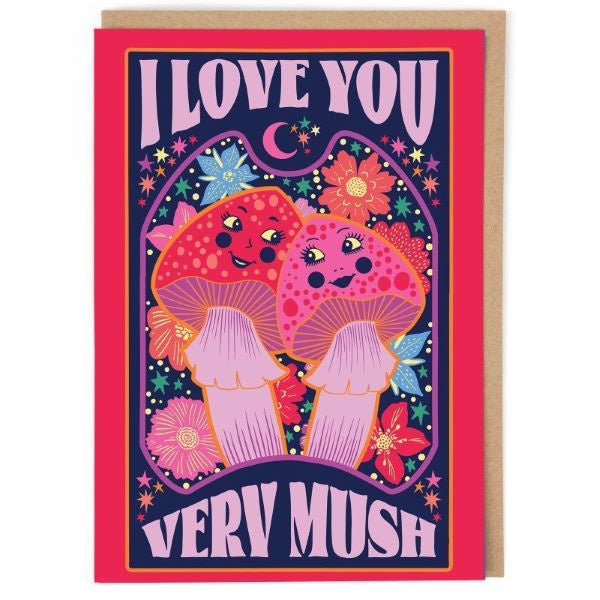 I Love You Very Mush Card - Paper Tiger