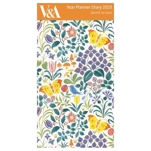 V&A Voysey Wallpaper 2023 Year Planner