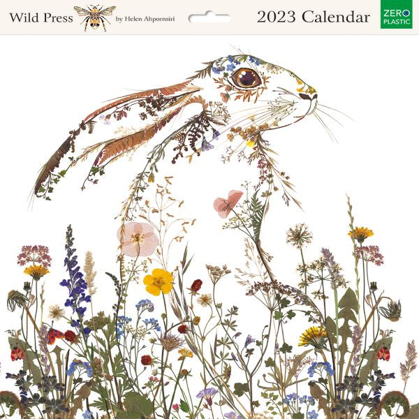 Wild Press by Helen Ahpornsiri 2023 Wall Calendar