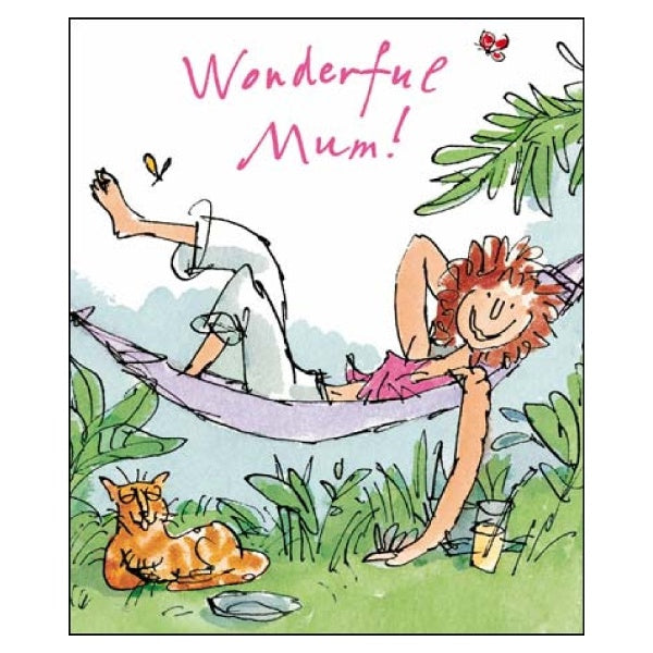 Wonderful Mum Quentin Blake Birthday Card